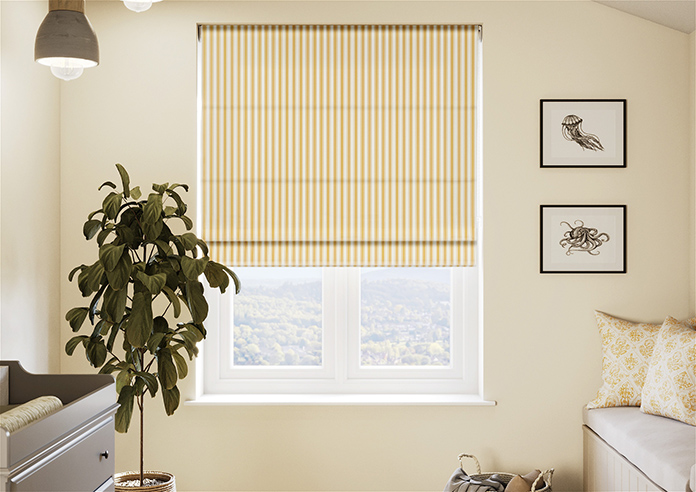 The British Stripe Co. Mary, Notting Hill No.1 - Roman Blind - Image 3